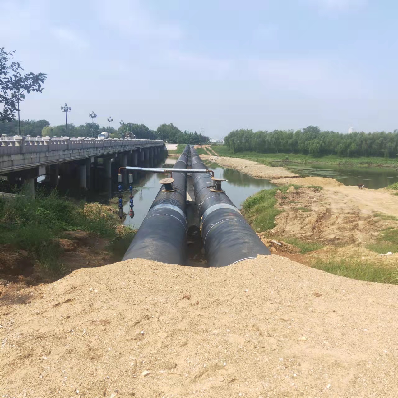 平凉长距离输油管道清洗
